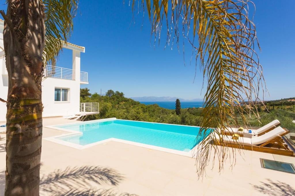 Koroni - Villa Merkouri - Entire Villa With Panoramic View Exterior photo